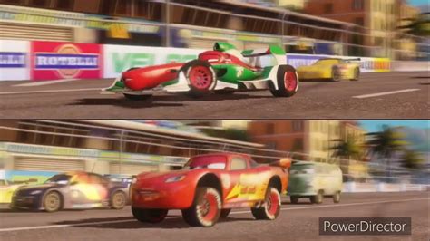 Cars 2 The Video Game 35battle Race Lightning Mcqueen Vs Francesco Bernoulli Harbor Sprint