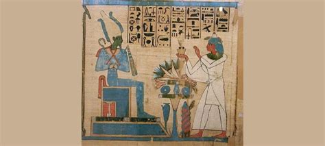 Osiris receiving a fertility offering – Altar Gods