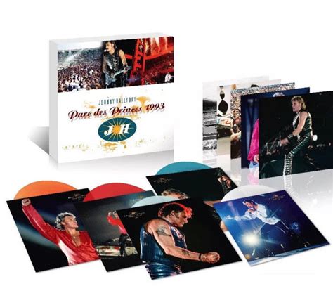 Popsike Johnny Hallyday Coffret 5 Vinyles Lp CouleursParc Des