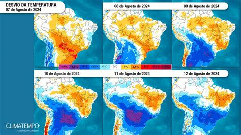 Nova Onda De Frio No Brasil Climatempo