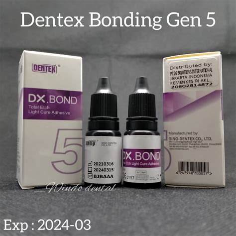 Jual BONDING DENTEX DX BOND GEN 5 BONDING KOMPOSIT VENEER 5 ML Shopee