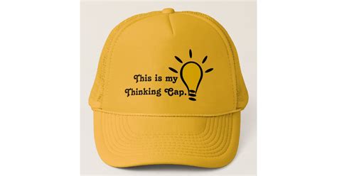 thinking cap zazzle