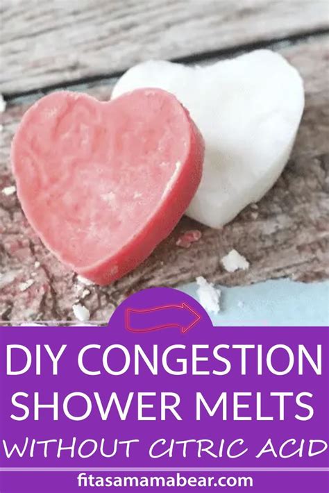 Diy Shower Melts Recipe To Reduce Congestion Without Citric Acid