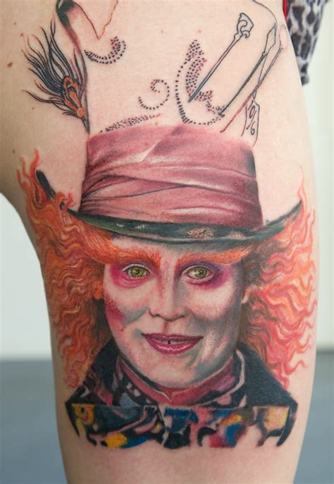 Mad Hatter Tattoo Drawings