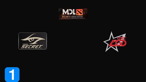 Highlights Team Secret Vs Cdec Gaming Rescuer Mdl Youtube