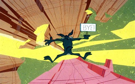 Wile E Coyote falling off of cliff Blank Template - Imgflip