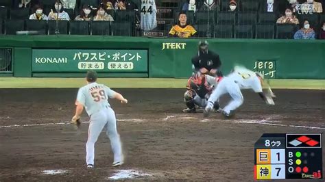 【巨人】田中豊樹、阪神移籍の山本頭部付近に死球・・・ Giants Pride なんj野球まとめ