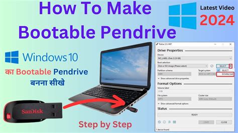 How To Make Bootable Pendrive Windows 10 Windows 10 Bootable Usb