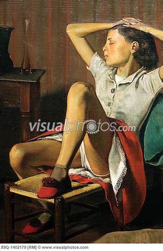 detail thérèse dreaming 1938 by balthus balthazar klossows Flickr