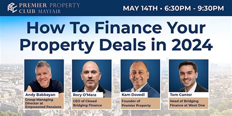 How To Finance Your Property Deals In 2024 Premier Property Club