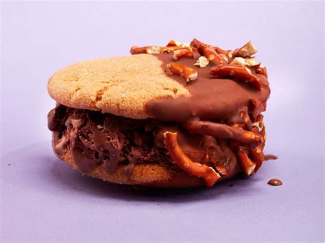 Pretzel And Chocolate Ice Cream Sandwich Chatelaine