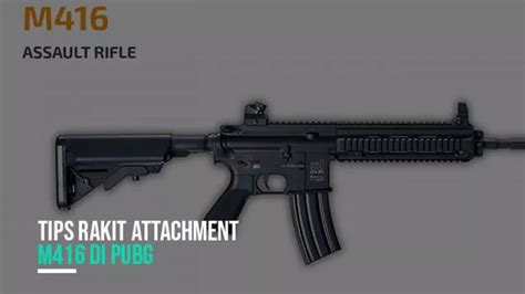 So That The Chicken Dinner Continues Note The Best M416 Attachments In