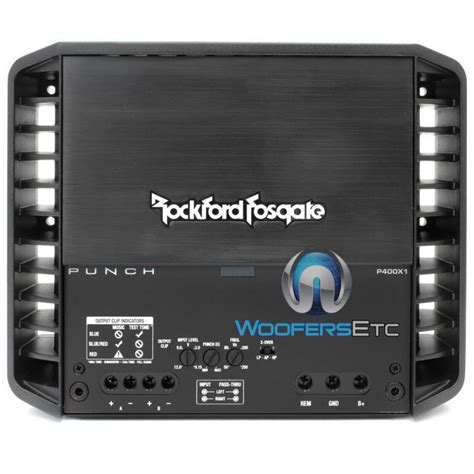 P X Rockford Fosgate W Channel Punch Series Car Amplifier