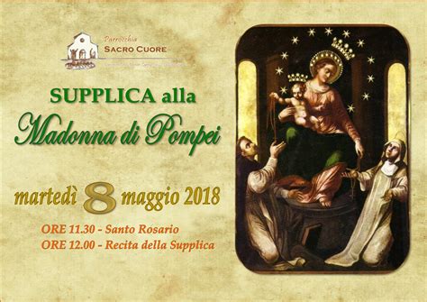 Supplica Alla Madonna Di Pompei Parrocchia Sacro Cuore Isernia