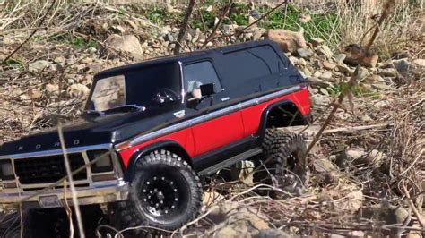 Traxxas Trx4 Ford Bronco Ranger Xlt L Off Road Trails Youtube