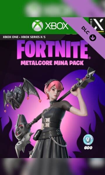 ¡comprar Fortnite Metalcore Mina Pack 600 V Bucks Xbox Series X S Xbox Live Clave