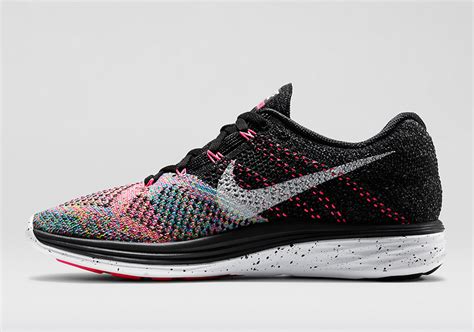 Nike Flyknit Lunar 3 Multicolor And Total Orange