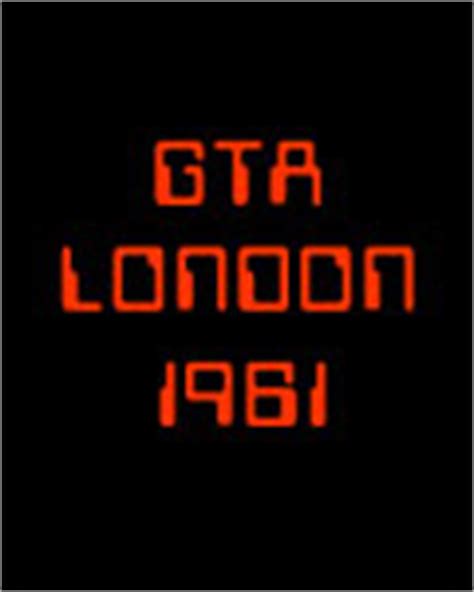 Grand Theft Auto: London 1961 - GTA Wiki