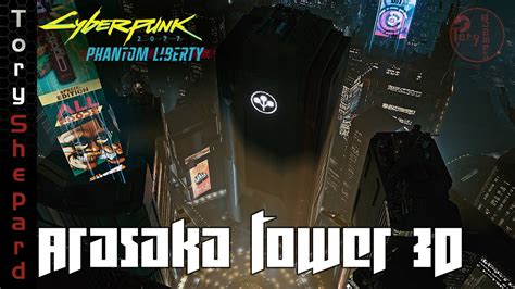 Cyberpunk 2077 Arasaka Tower 3d YouTube