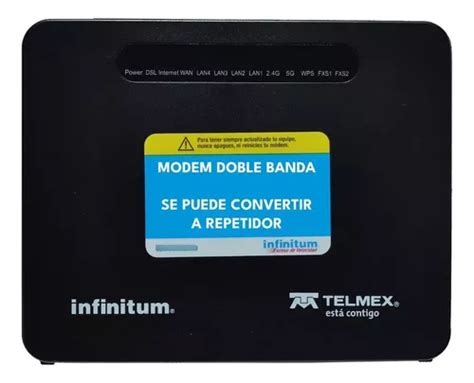 Modem Telmex Inal Mbrico Doble Banda Cobre Vdsl Modelo