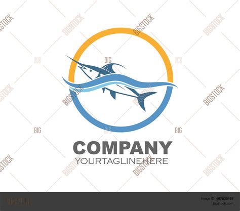 Blue Marlin Fish Icon Vector And Photo Free Trial Bigstock