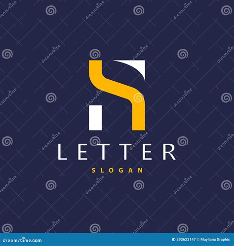 Minimalist Hs Letter Logo Sh Logo Modern And Luxury Icon Vector