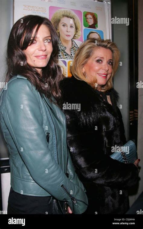 Mar 3 2011 New York New York Us Catherine Deneuve And