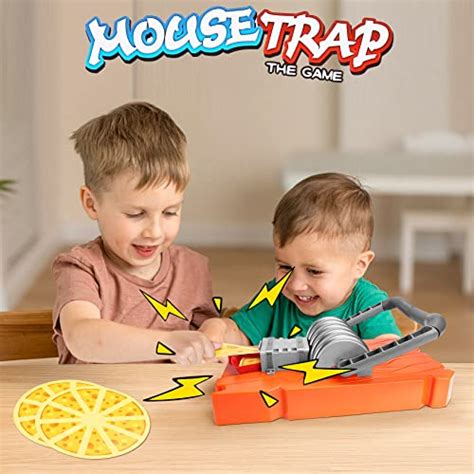 Mouse Trap Game for Kids Ages 5+, Fun Reaction Mousetrap Game with 3 Challenge Level for 2 or 3 ...