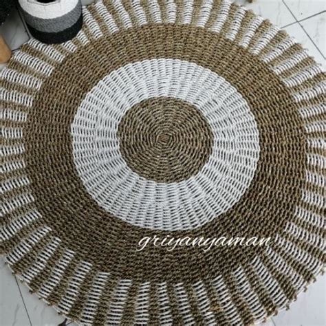 Jual Karpet Bulat Anyaman Cm Rug Seagrass Big Size Bisa Request