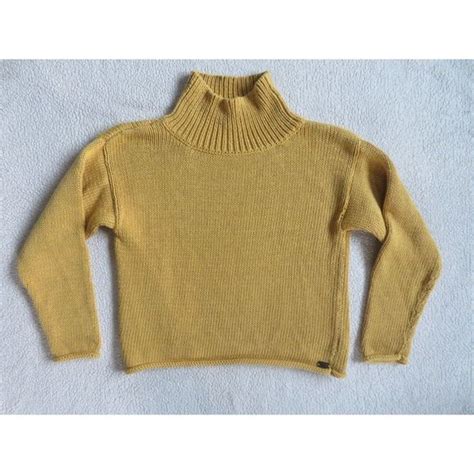 Shannon Passero Sweaters Shannon Passero Mustard Yellow Fall Chunky Knit Sweater Small