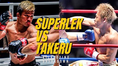 Superlek Vs Takeru One Flyweight Kickboxing World Championship Match At