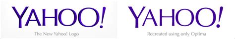 The New Yahoo Logo I Couldve Done That About350 Creative