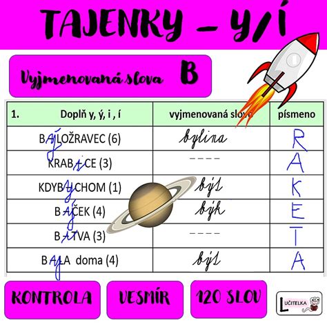 Vyjmenovaná slova po B velká sada Český jazyk UčiteléUčitelům cz