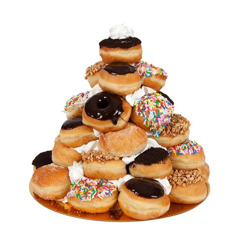 Stacked Donut Cake – The Rolling Pin Bakery Toronto