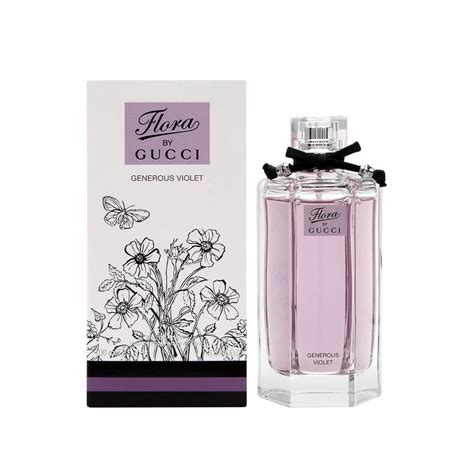 Amazon.com : Gucci Eau de Toilette Spray, Flora Generous Violet, 3.4 ...