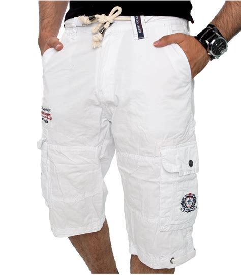 Herren Cargo Bermuda Shorts Regular Fit H