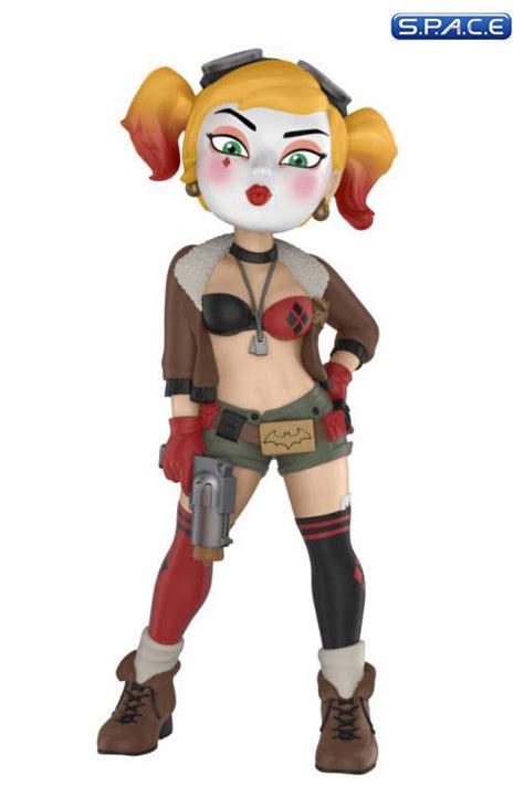 Harley Quinn Bombshell Rock Candy Vinyl Figure Dc Comics Space Space Figurende