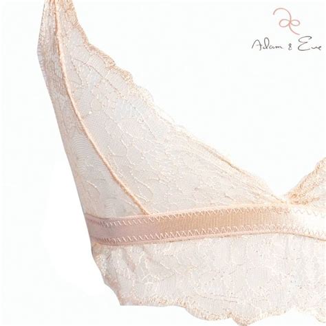 Adam & Eve Seethrough Tanga Lace Bra and Panty Set