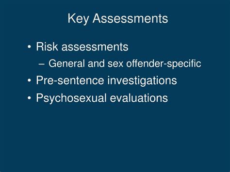 Ppt Assessment Of Sex Offenders Powerpoint Presentation Free