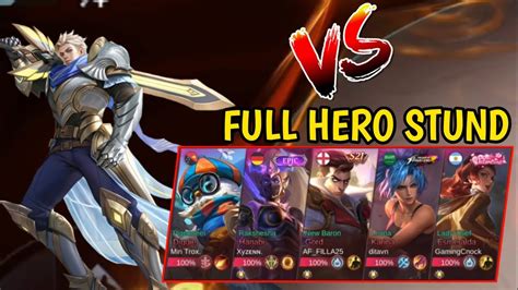 Gameplay Alucard Vs Full Hero Stund Alucard Hyper Carry Mobile