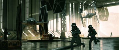 Artstation Star Wars Imperial Hangar In Disarray