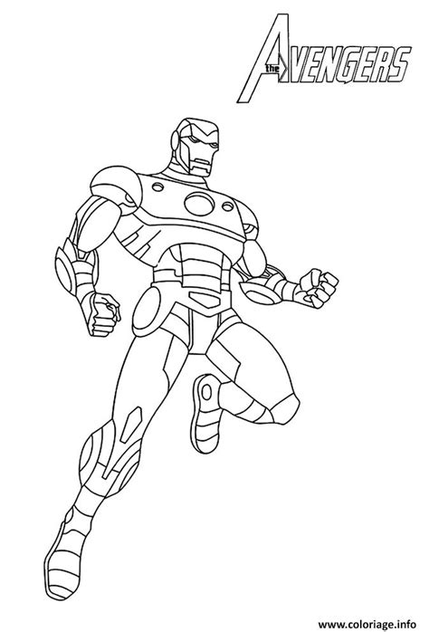 Coloriage Avengers Jecolorie