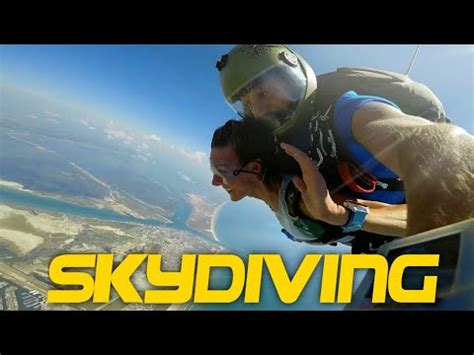 SkyDiving Over The Gulf Of Mexico PORT ARANSAS TRAVEL VLOG YouTube