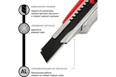 Нож в металлическом корпусе 18 мм Vira Auto-lock 831309 - выгодная цена ...