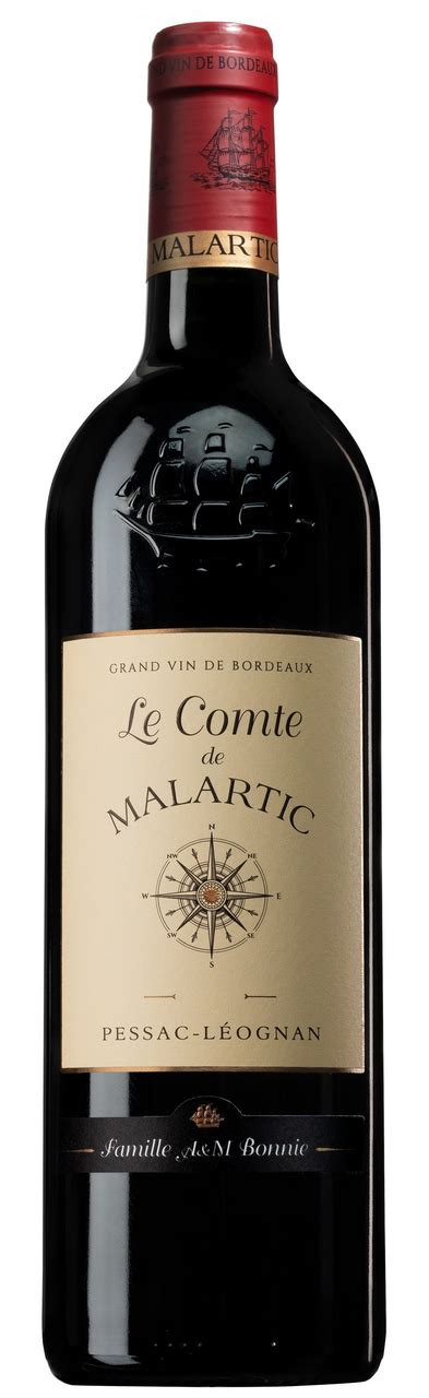 Вино Chateau Malartic Lagraviere Le Comte de Malartic Pessac Leognan