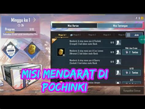 Cara Cepat Selesaikan Misi Mendarat Di Atap Mana Pun Di Pochinki