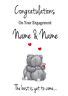 Son Fiancee Engagement Card On Your Congratulations 5033833271281 EBay