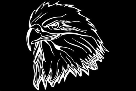 American Bald Eagle Decal Car Decal Bird by StickerAndDecalMafia