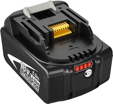 Ibanti 6 0Ah BL1860B Repuesto para batería Makita 18V Li ion BL1815