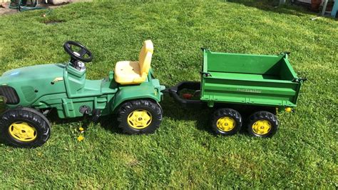 Traktor John Deere mit Anhänger Rolly Toys Kaufen auf Ricardo